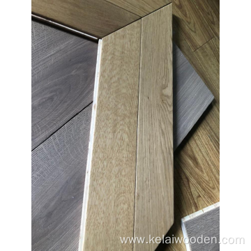 Oak parquet floor with 3/4mm wood veneer